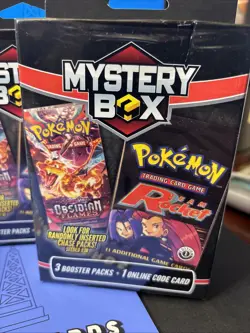 Pokemon Mystery Box - 3 Booster Packs With A Chance For Team Rocket Packs!!! - Image 2
