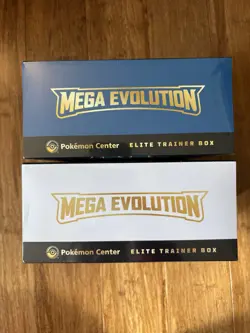 Pokemon TCG Mega Evolution Pokemon Center Elite Trainer Box ETB Set Of 2 Sealed - Image 2