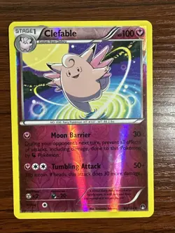 Clefable Rare Reverse Holo 82/122 Breakpoint Pokemon TCG 2016 - Image 1