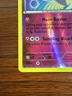 Clefable Rare Reverse Holo 82/122 Breakpoint Pokemon TCG 2016 - Image 5