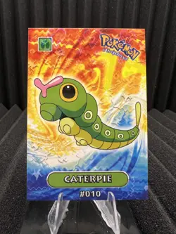 Caterpie #10 - Heart & Flower Holo - Pokemon Electric Peru - Image 1