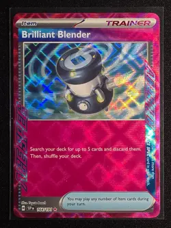 Pokemon Brilliant Blender 164/191 Surging Sparks ACE SPEC Ultra Rare Holo NM - Image 1