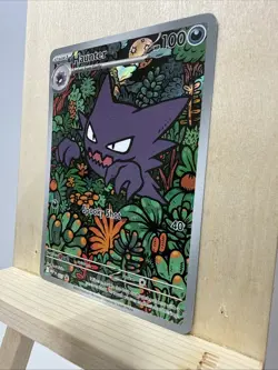 Haunter 027 Me: Mega Evolution Promo Black Star Holo Illustration Rare Pokemon - Image 3