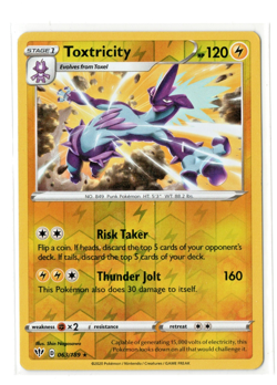 Pokemon TCG: Toxtricity 63/189 - Knockout Collection Promo Cosmos Holo Rare - NM - Image 1