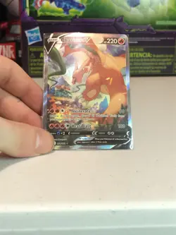 Pokemon TCG Charizard V Alt Art Sword & Shield: Brilliant Stars Holo Ultra Rare - Image 4