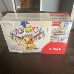 Pokemon Prismatic Evolutions Elite Trainer Box & Booster Bundle - Costco 2 Pack - Image 1