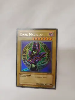 Yu-Gi-Oh! Dark Magician Holo LOB-005 Lightly Played - Image 1
