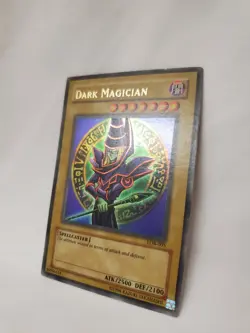 Yu-Gi-Oh! Dark Magician Holo LOB-005 Lightly Played - Image 2