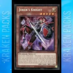 YUGIOH Joker's Knight (PSR) SBC2-ENA05 1ST EDITION Near Mint - Image 1