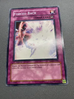 Yu-Gi-Oh! FORCED BACK Rare 1st Edition EOJ-EN060 HP - Image 1