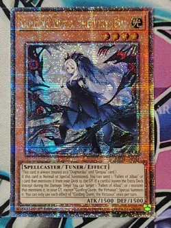 YUGIOH RA04-EN043 Guiding Quem, the Virtuous Quarter Century Secret Rare 1st Ed - Image 1