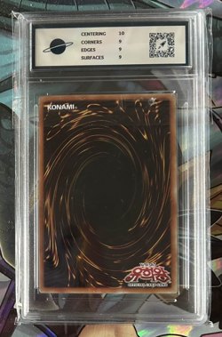 YuGiOh RKT Graded 9 Slate Warrior 15AX-KRY12 Millenium Rare Korean - Image 2