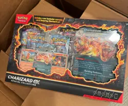 Pokemon Trading Card Game: Charizard Ex Special Collection In Hand Quick Ship - Image 1