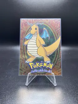 Pokemon Dragonite Trading Card Holographic Collectible 1999 Topps - Image 1
