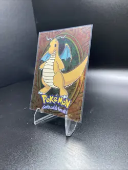 Pokemon Dragonite Trading Card Holographic Collectible 1999 Topps - Image 2