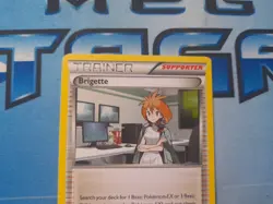 Brigette 134/162 - Breakthrough Uncommon Supporter 2015 - Pokemon TCG Card LP - Image 3