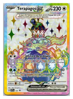 Terapagos ex #165 SV: Scarlet & Violet Promo Cards Pokemon Promo - Image 1