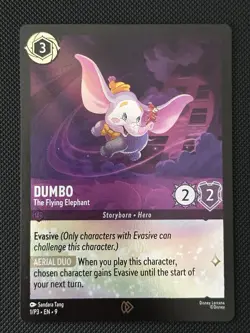 Dumbo - The Flying Elephant 1 Disney Lorcana Promo Cards Cold Foil - Image 1
