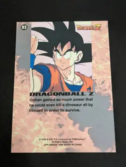 Gohan 03 JPP Amada 1996 - Prism Dragon Ball Z Card - NM - Image 2