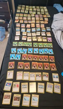 Pokemon Card Bundle C. 125 cards from c 1999-2000 - Image 1