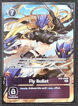 FLY BULLET BT6-109 ALT ART, 2023 DIGIMON CARD GAME PREMIUM DECK SET - Image 1