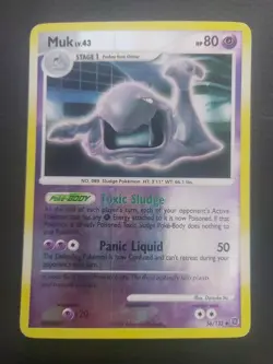 Pokemon TCG Secret Wonders 2007 Reverse Holo Card 56/132 Muk - Image 1