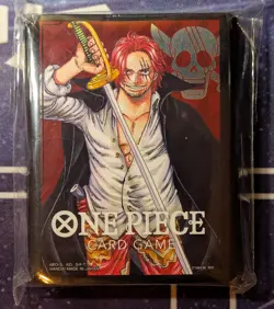Bandai ONE PIECE Card Game Limited Card Sleeves Shanks Championship 2023 70pcs. - Image 1