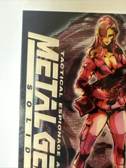 Metal Gear Solid ~ 3x Trading Card Lot ~ Big Boss/ Sniper Wolf/ Ocelot (Basic) - Image 5