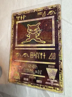 Pokemon TCG Ancient Mew Holo Card 2000 Movie Promo, excellent Condition - Image 2
