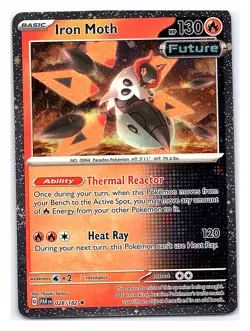 Iron Moth #028/182 SV: Scarlet & Violet Promo Cards Pokemon tcg - Image 1