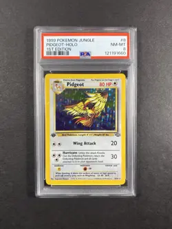 Pidgeot 8/64 - Jungle - 1st Edition - Holo - Vintage - Pokemon Card - PSA 8 - Image 1