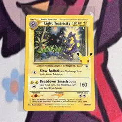 Light Toxtricity SWSH137 SWSH: Sword & Shield Promo Cards Holo - Image 1