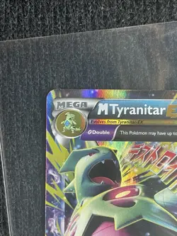Pokemon TCG Mega M Tyranitar EX Holo Ultra Rare Card Ancient Origins 43/98 - Image 3