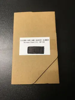 Digimon Card Game Hackers' Slumber Release Event Kit - English - New & Sealed - Image 1