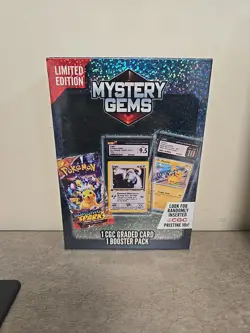 Pokemon Mystery Gems 1 CGC Graded Card & Booster Pack 2025 Limited Edition - Image 3