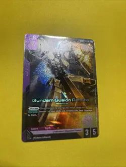 Gundam Gusion Rebake LR - GD02-055 - Dual Impact Gundam TCG Card Game - Image 2