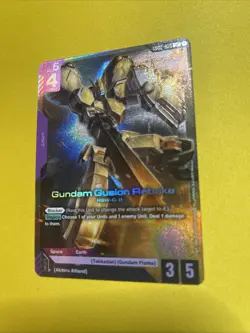 Gundam Gusion Rebake LR - GD02-055 - Dual Impact Gundam TCG Card Game - Image 3