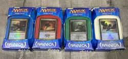 Lot Of 4 MTG Return to Ravnica Intro Packs Azorius, Izzet Magic the Gathering - Image 1