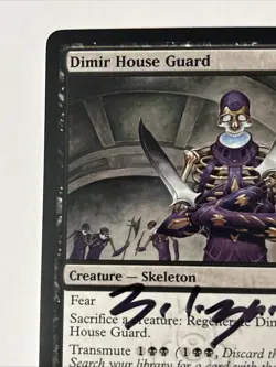 Signed ARTIST PROOF Dimir House Guard Illus John Zeleznik MTG - Image 5