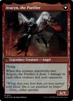 Archangel Avacyn NM/M* FOIL Innistrad Remastered ENGLISH 0011 mtg -UnltdCards - Image 2