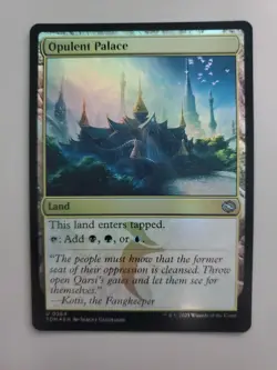 MTG Opulent Palace Tarkir: Dragonstorm Foil Uncommon - Image 1
