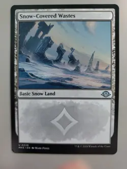 MTG Snow-Covered Wastes Modern Horizons 3 0229 Regular Uncommon - Image 1