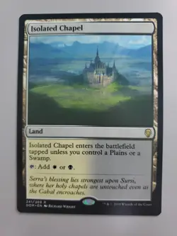 MTG Isolated Chapel Dominaria Regular Rare - Image 1