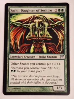 Sachi, Daughter of Seshiro - Champions of Kamigawa -Magic the Gathering MTG Nice - Image 1