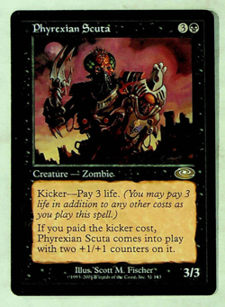 Phyrexian Scuta - Planeshift - 2001 - Magic the Gathering - Image 1