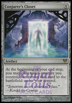 Conjurer's Closet 1x FOIL AVR MTG Avacyn Restored Rare MINT artifact - Image 1