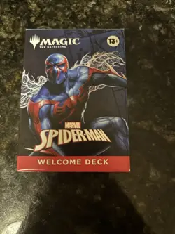 SDCC 2025 Magic The Gathering MTG Spider-Man 2099 Blue Welcome Deck New - Image 1