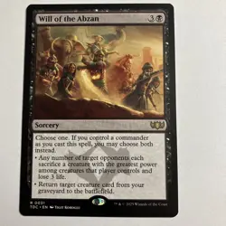 Will of the Abzan Commander: Tarkir: Dragonstorm Regular - Image 1