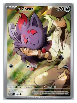 N's Zorua #189 SV: Scarlet & Violet Pokemon Promo Sealed - Image 1