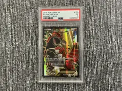 2015 Pokemon XY Primal Clash Primal Groudon EX Psa 5 - Image 1